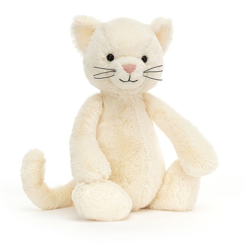 Bashful Cream Kitten Original Jellycat Jellycat Ikaipaka jeux &