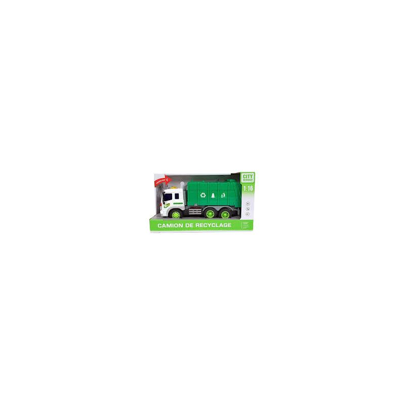 Camion propreté miniature 1/16  Ikaipaka jeux & jouets Royan