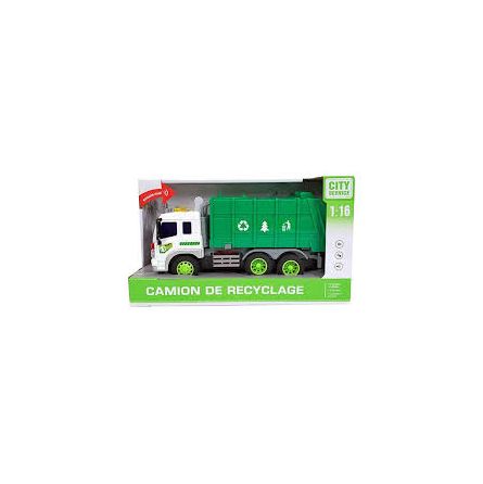 Camion propreté miniature 1/16  Ikaipaka jeux & jouets Royan