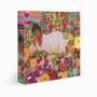 Puzzle 1000p Eeboo Woman In Flowers Eeboo Ikaipaka jeux &