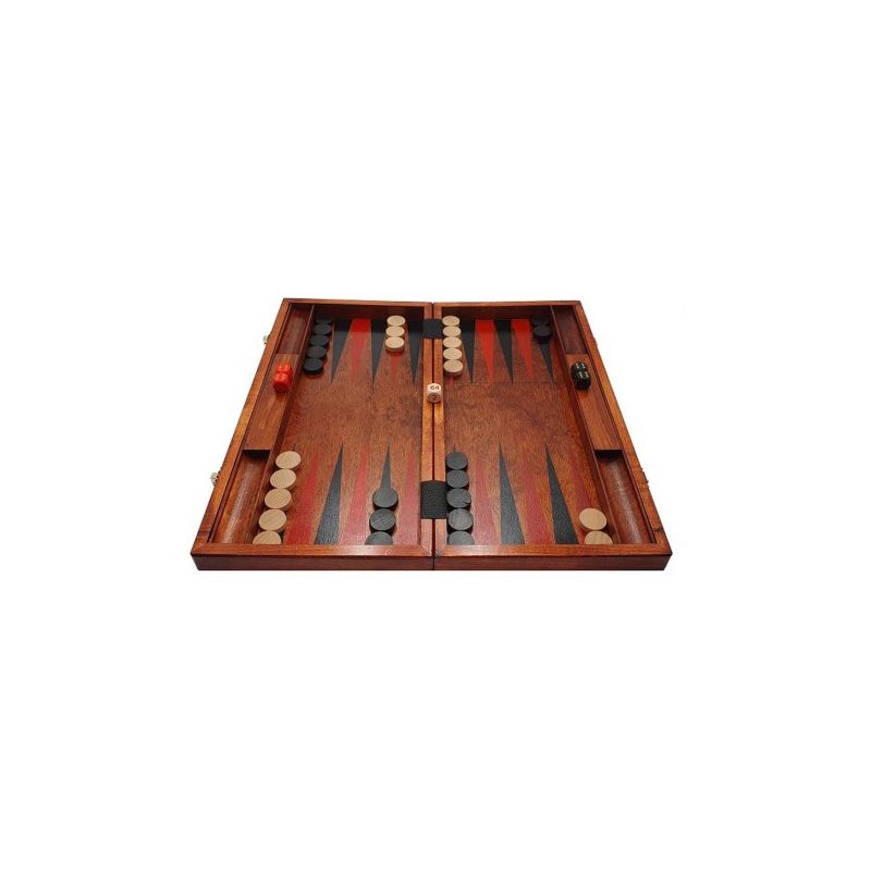 Backgammon bois 40 cm  Ikaipaka jeux & jouets Royan