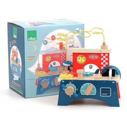 Etabli d'éveil Multi-activités VILAC Ikaipaka jeux & jouets