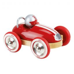 Voiture vintage bois Rouge VILAC Ikaipaka jeux & jouets Royan