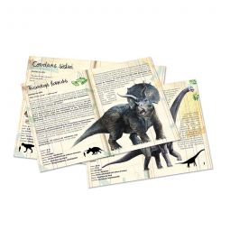 Puzzle 3X200p Dinosaures Vilac VILAC Ikaipaka jeux & jouets