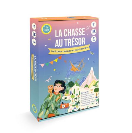 LA CHASSE AU TRESOR - L'ILE TROPICALE  Ikaipaka jeux & jouets