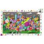 Puzzle 200p Observation Crazy Town Djeco Ikaipaka jeux & jouets
