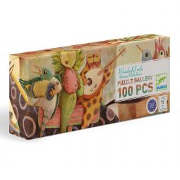Puzzle 100p Wonderful Ride Djeco Ikaipaka jeux & jouets Royan
