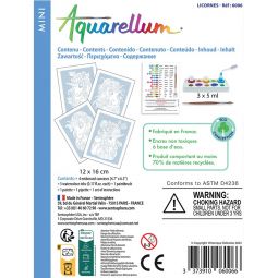 Aquarellum Mini Licornes Sentosphere Ikaipaka jeux & jouets