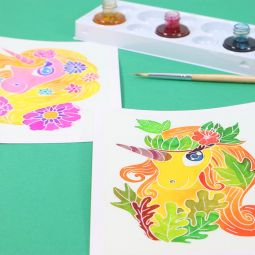 Aquarellum Mini Licornes Sentosphere Ikaipaka jeux & jouets