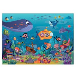 Puzzle 36P La vie sous la Mer Sentosphere Ikaipaka jeux &