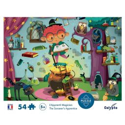 Puzzle 54P L'Apprenti Magicien Sentosphere Ikaipaka jeux &