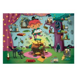 Puzzle 54P L'Apprenti Magicien Sentosphere Ikaipaka jeux &