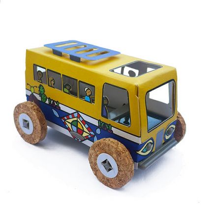 Autogami Bus Dakar Litogami Ikaipaka jeux & jouets Royan