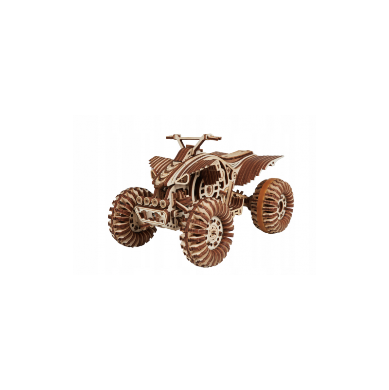 Maquette 3D en bois - Quad - 339pcs  Ikaipaka jeux & jouets