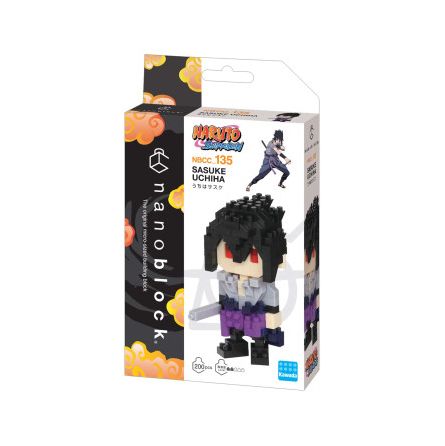 Nanoblock Naruto Shippuden Sasuke Uchiwa nanoblock Ikaipaka