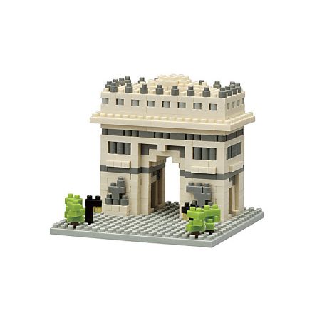 Nanoblock Arc de Triomphe Paris nanoblock Ikaipaka jeux &