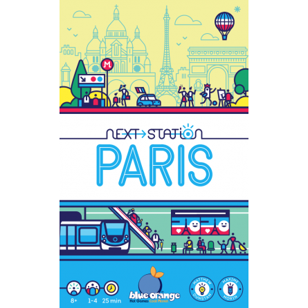Next Station Paris Blue Orange Ikaipaka jeux & jouets Royan