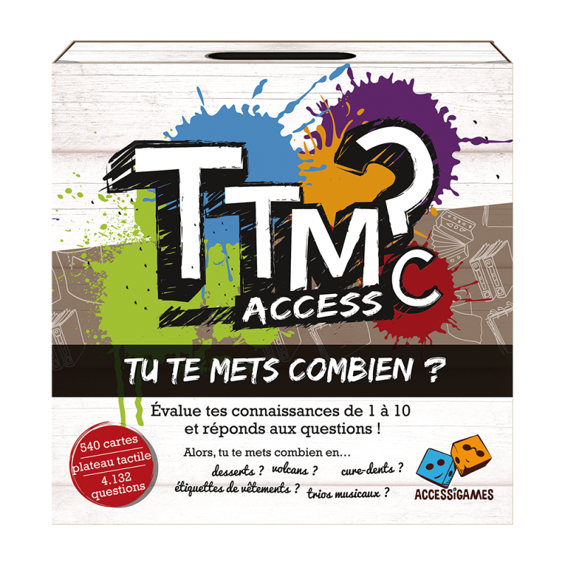 Tu Te Met Combien? Access ( T T M C ) Pixie games Ikaipaka jeux