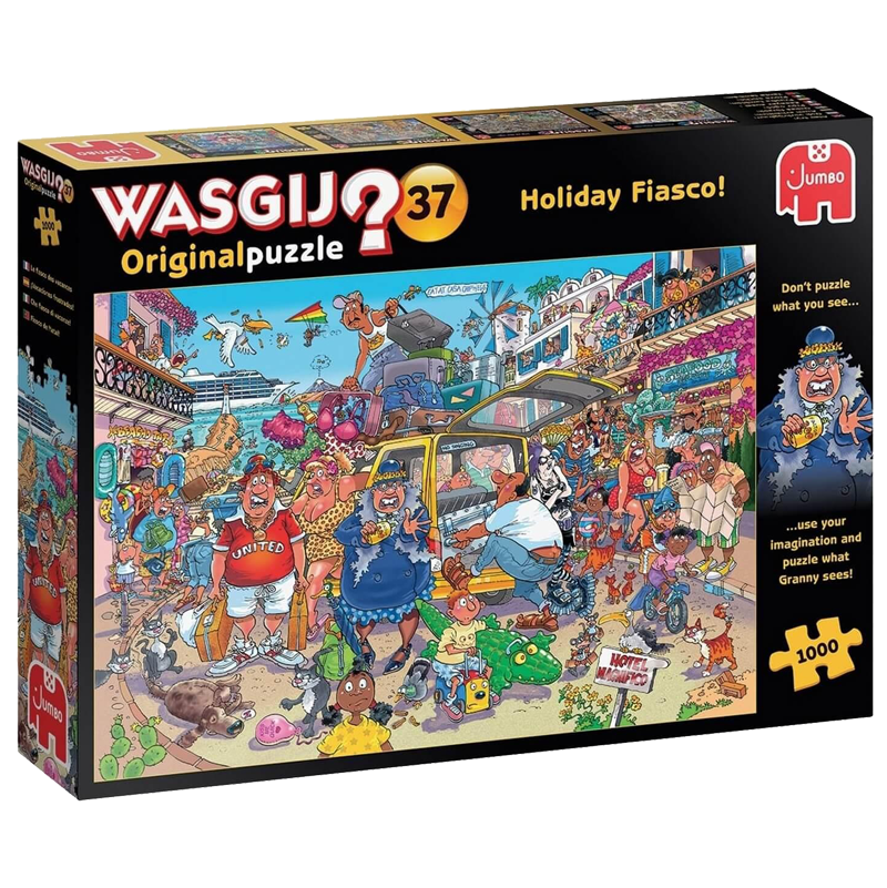 Puzzle 1000p Wasgij Original 37 Le Fiasco des vacances 