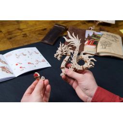 Dragon de bois Ugears UGEARS Ikaipaka jeux & jouets Royan