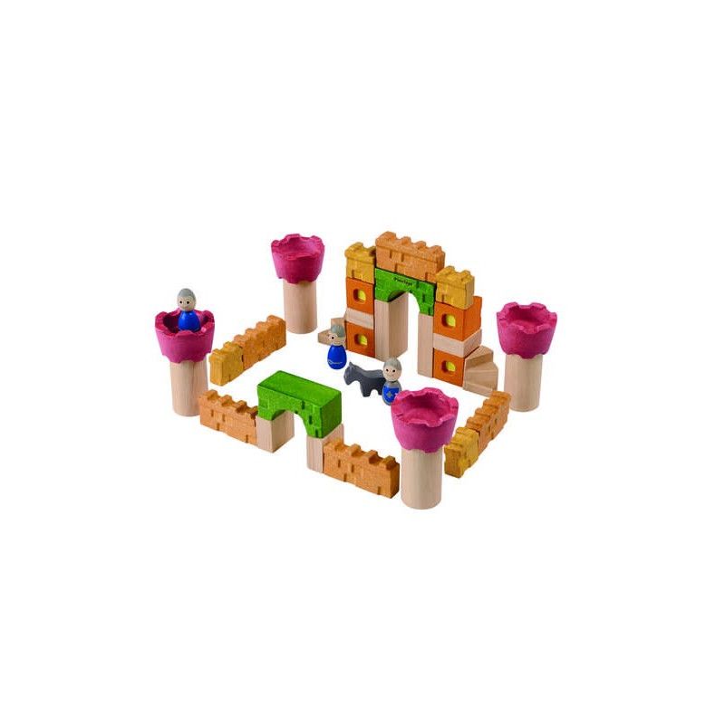 Jeu de construction château - Plan Toys - IkaIpaka Royan