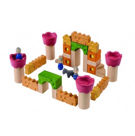 Jeu de construction château - Plan Toys - IkaIpaka Royan