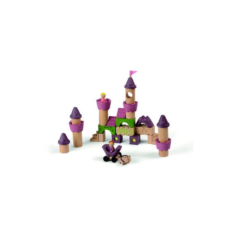 Jeu de construction Féérique - Plan Toys - IkaIpaka Royan