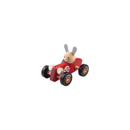 Lièvre bolide de course - Plan Toys PlanToys Ikaipaka jeux &