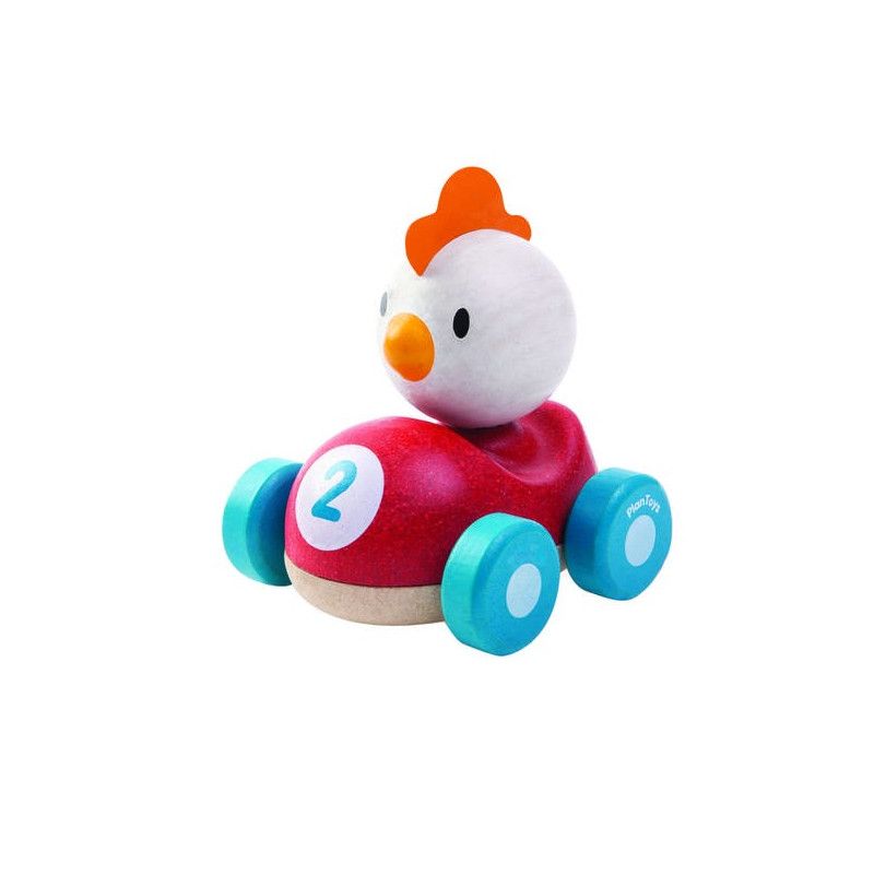 Piou le coq de course PlanToys Ikaipaka jeux & jouets Royan