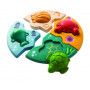 Puzzle La vie marine - Plan Toys - IkaIpaka Royan