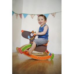 T'es Fou Louloup - Cheval à bascule. Ebulobo Ikaipaka jeux &
