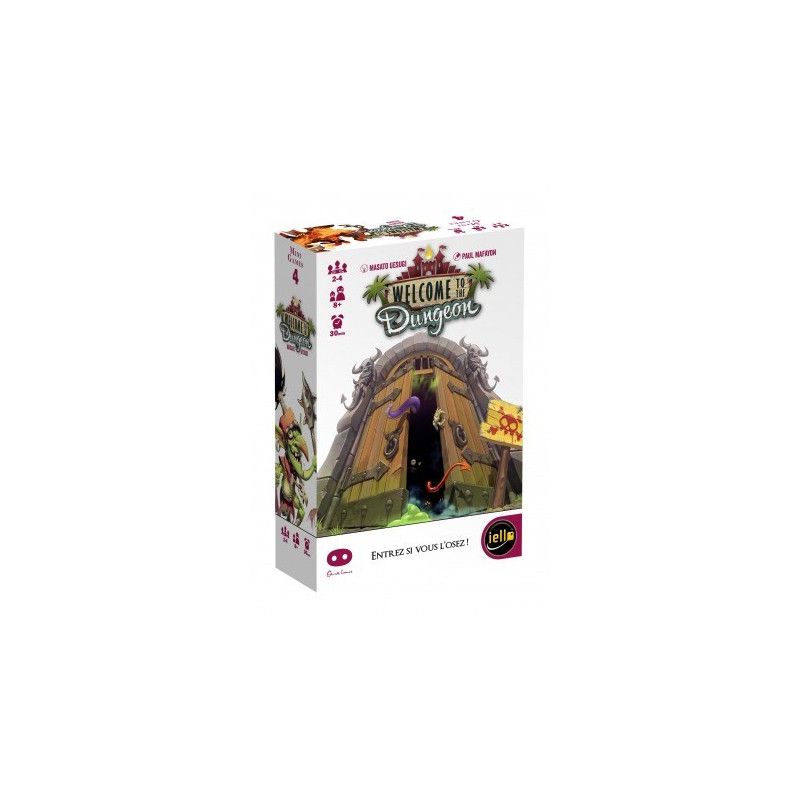 Welcome ou welcome back to the dungeon Iello Ikaipaka jeux &
