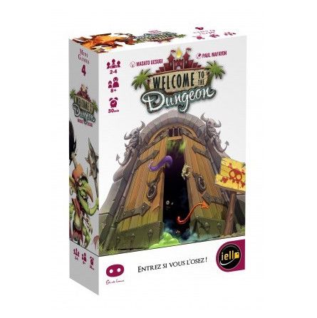 Welcome ou welcome back to the dungeon Iello Ikaipaka jeux &