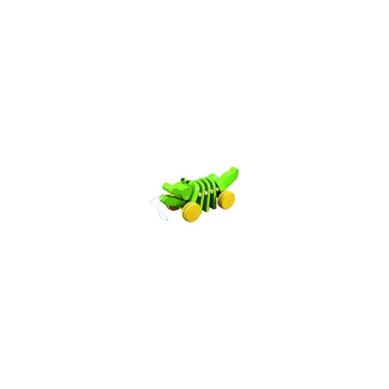 Alligator à tirer PlanToys Ikaipaka jeux & jouets Royan