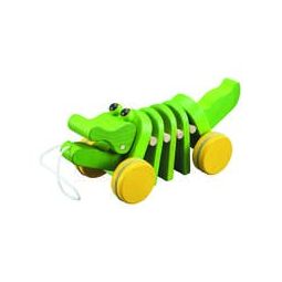 Alligator à tirer PlanToys Ikaipaka jeux & jouets Royan