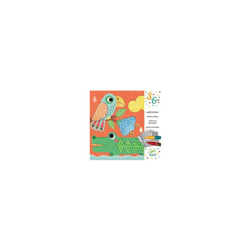 Motif a frotter les amis de magali - IkaIpaka Royan
