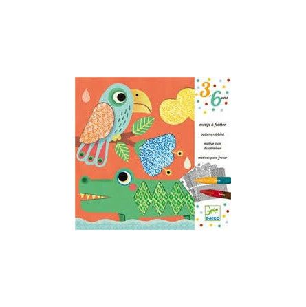 Motif a frotter les amis de magali - IkaIpaka Royan