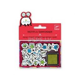 Motif à tamponner emoticonnes - IkaIpaka Royan