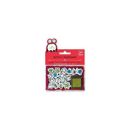 Motif à tamponner emoticonnes - IkaIpaka Royan