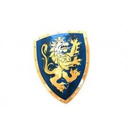 Bouclier de chevalier lion doré bleu Asa toys Ikaipaka jeux &