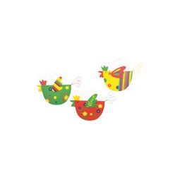 Oiseaux déco "couleurs" - IkaIpaka Royan
