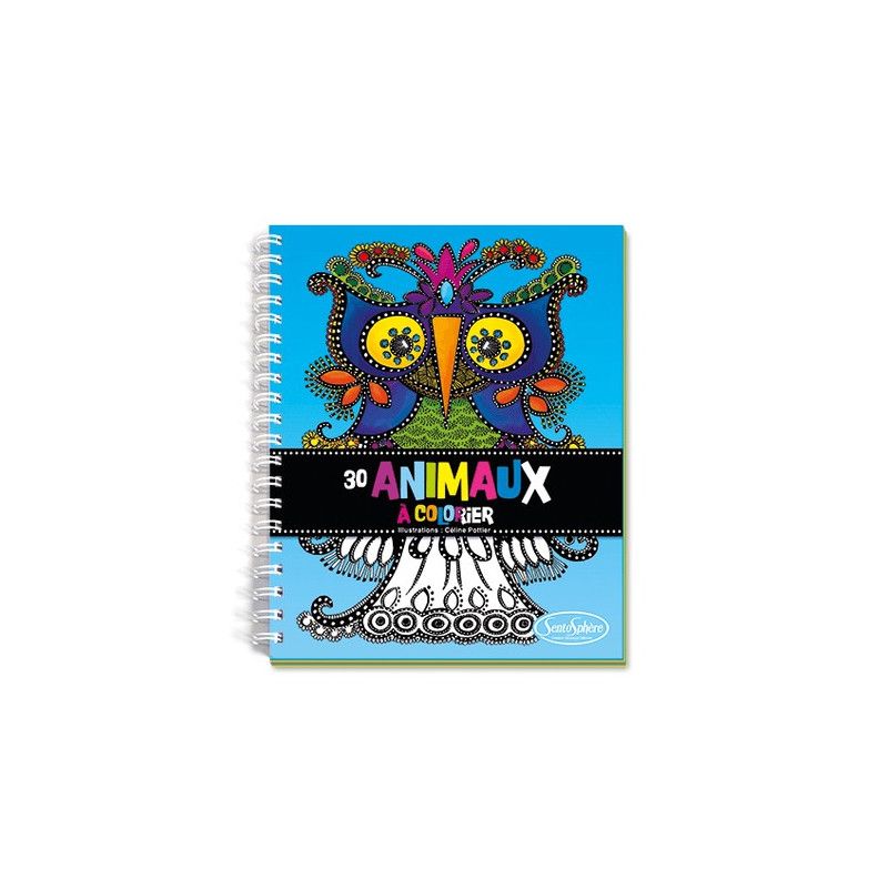 Carnet de coloriage animaux - IkaIpaka Royan