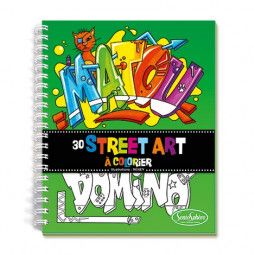 Carnet de coloriage street art - IkaIpaka Royan