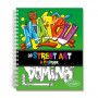 Carnet de coloriage street art - IkaIpaka Royan