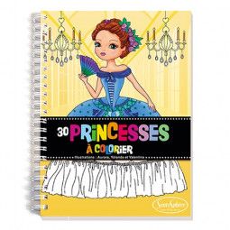 Carnet de coloriage princesses - IkaIpaka Royan