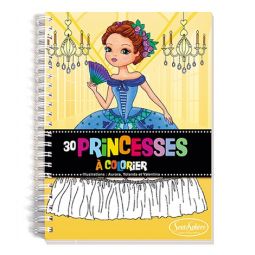 Carnet de coloriage princesses - IkaIpaka Royan