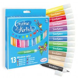Pochette de 13 crayons window color - IkaIpaka Royan