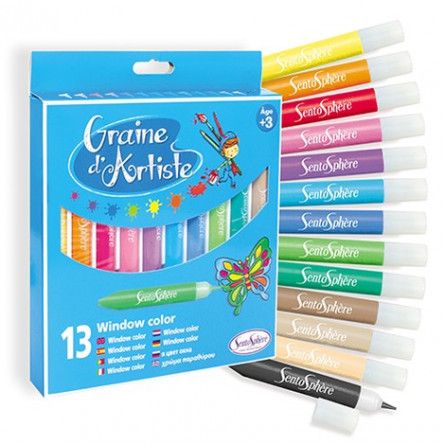 Pochette de 13 crayons window color - IkaIpaka Royan