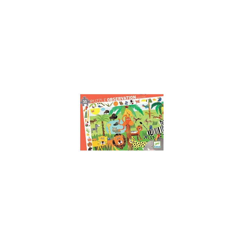 Puzzle observation la jungle - IkaIpaka Royan