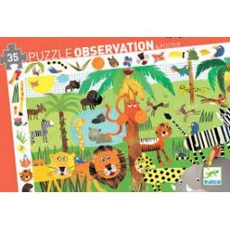 Puzzle observation la jungle - IkaIpaka Royan
